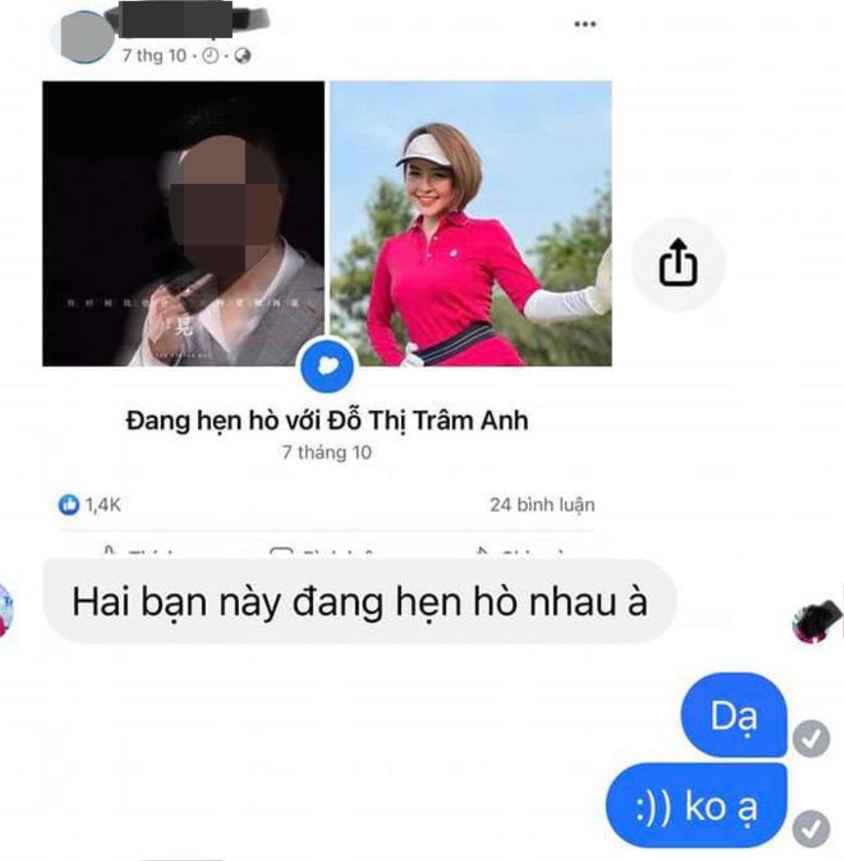 'Đang yên đang lành' hotgirl Trâm Anh bị 'cài đặt hẹn hò' từ người lạ mặt Ảnh 3