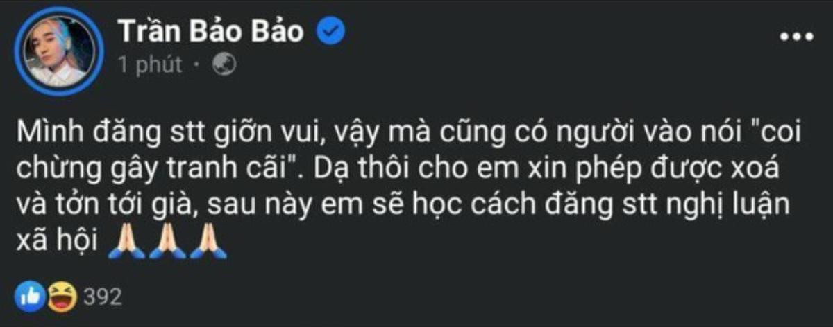 BB Trần có phát ngôn gây tranh cãi, đích thân lên tiếng sau khi bị dân mạng 'ném đá' Ảnh 3