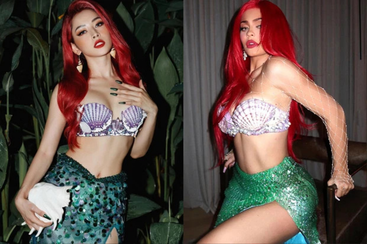 Chi Pu cosplay thành nàng tiên cá, ai ngờ bị 'ném đá' vì 'copy' Kylie Jenner từ ý tưởng đến chi tiết này Ảnh 1