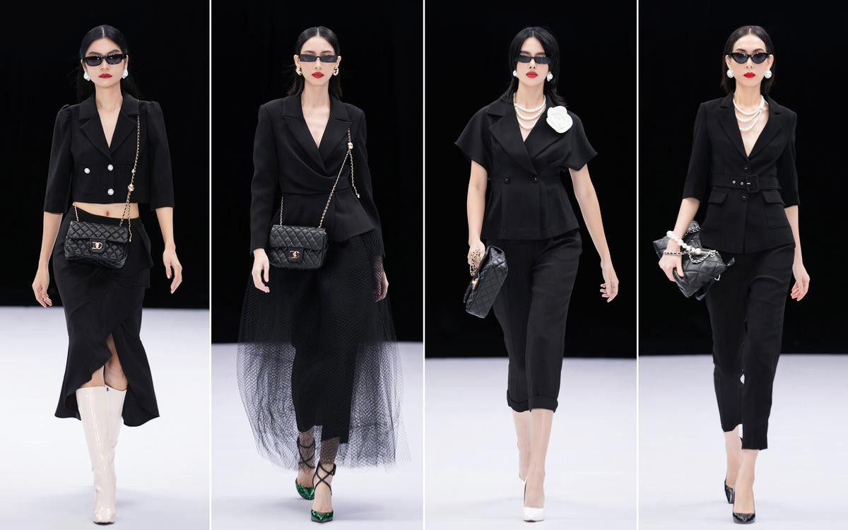 Sau lùm xùm hậu trường, Minh Tú, Thùy Dương, Hương Ly đụng độ nhau trên sàn catwalk Ảnh 9