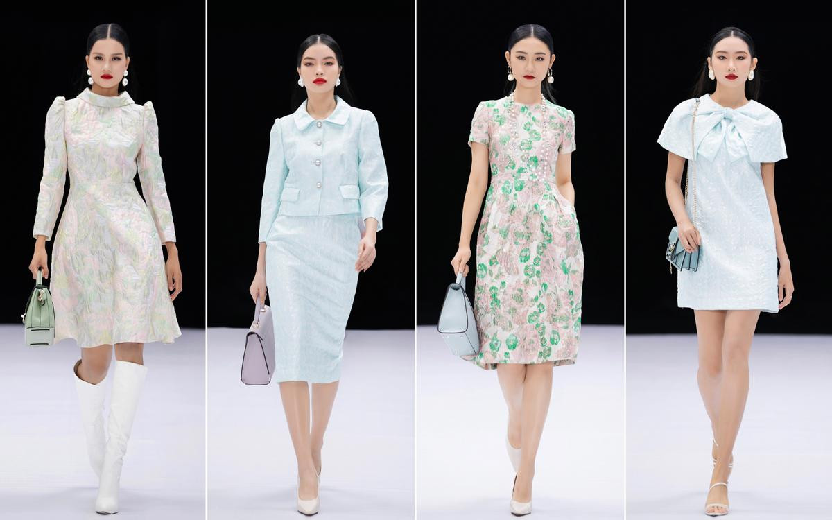 Sau lùm xùm hậu trường, Minh Tú, Thùy Dương, Hương Ly đụng độ nhau trên sàn catwalk Ảnh 7