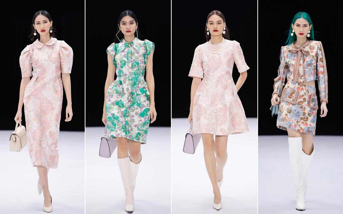 Sau lùm xùm hậu trường, Minh Tú, Thùy Dương, Hương Ly đụng độ nhau trên sàn catwalk Ảnh 5