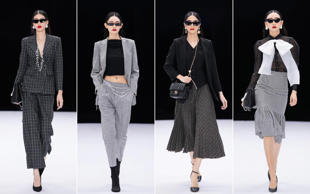 Sau lùm xùm hậu trường, Minh Tú, Thùy Dương, Hương Ly đụng độ nhau trên sàn catwalk Ảnh 10