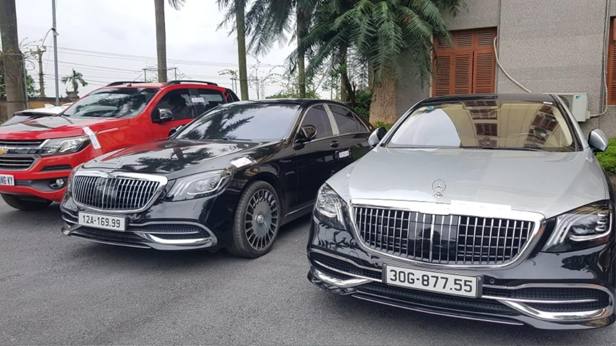 Vụ đường dây đánh bạc 14.000 tỷ: Siêu xe Mercedes Maybach thu giữ là hàng giả Ảnh 2