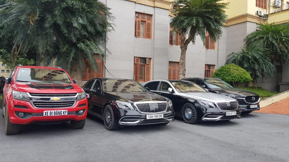 Vụ đường dây đánh bạc 14.000 tỷ: Siêu xe Mercedes Maybach thu giữ là hàng giả Ảnh 1