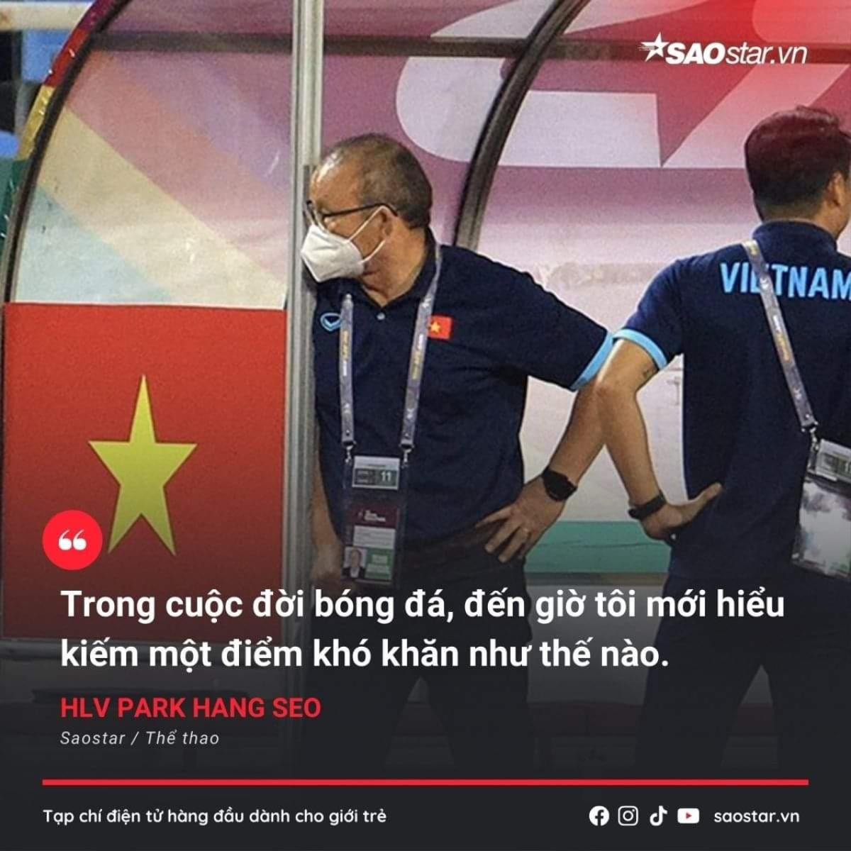 Ông Park: 'Trong cuộc đời bóng đá, đến giờ tôi mới hiểu kiếm một điểm khó khăn như thế nào' Ảnh 2