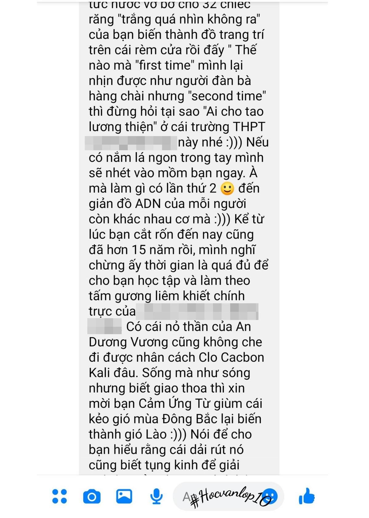 Nhắc nam sinh đóng tiền quà 20/11 tặng thầy cô, lớp trưởng nhận về tin nhắn 'giáo huấn' dài hàng cây số Ảnh 3