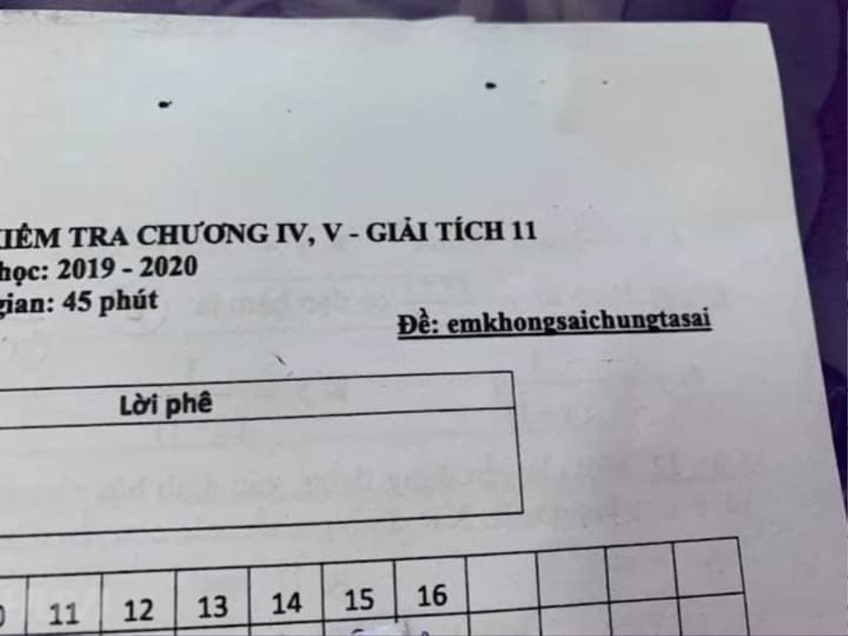 Nhận đề thi mà hội học sinh rủ nhau khóc thét: Mã đề 'bá đạo' từ tiếng Hàn đến cả lời bài hát đều đủ cả Ảnh 14