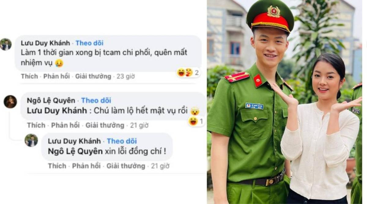 'Phố trong làng': Vợ Mến từng cực ngầu với vai công an, trung úy Hoàng hé lộ bí mật gây sốc Ảnh 13