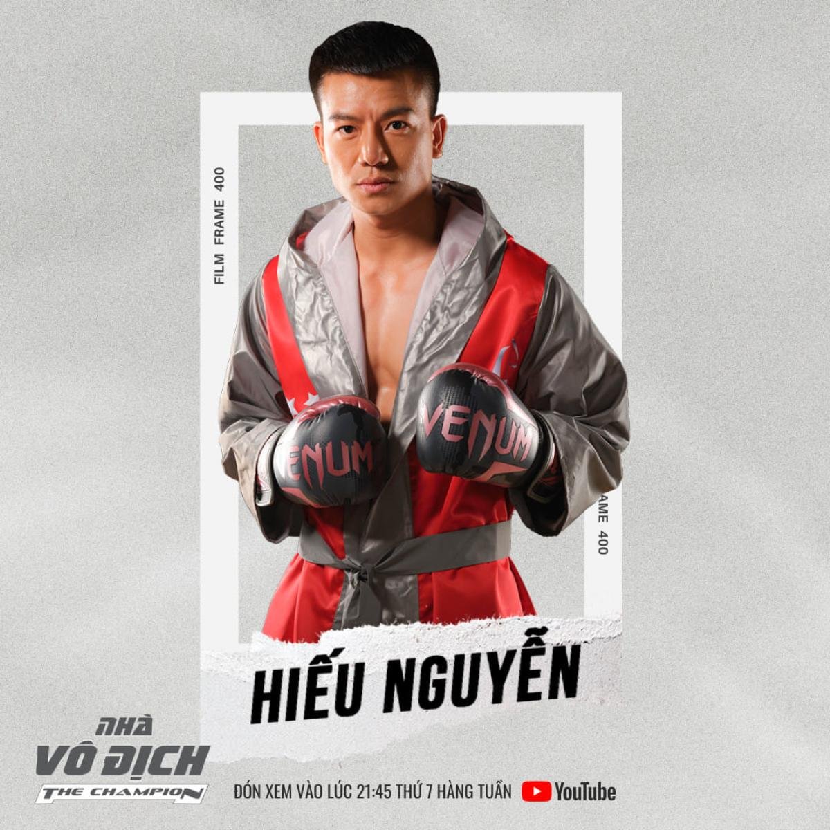 Cực căng: 'Nam thần' Hiếu Nguyễn lộ diện tại The Champion với vai trò 'võ sĩ', quyết 'knock out' đối thủ Ảnh 1