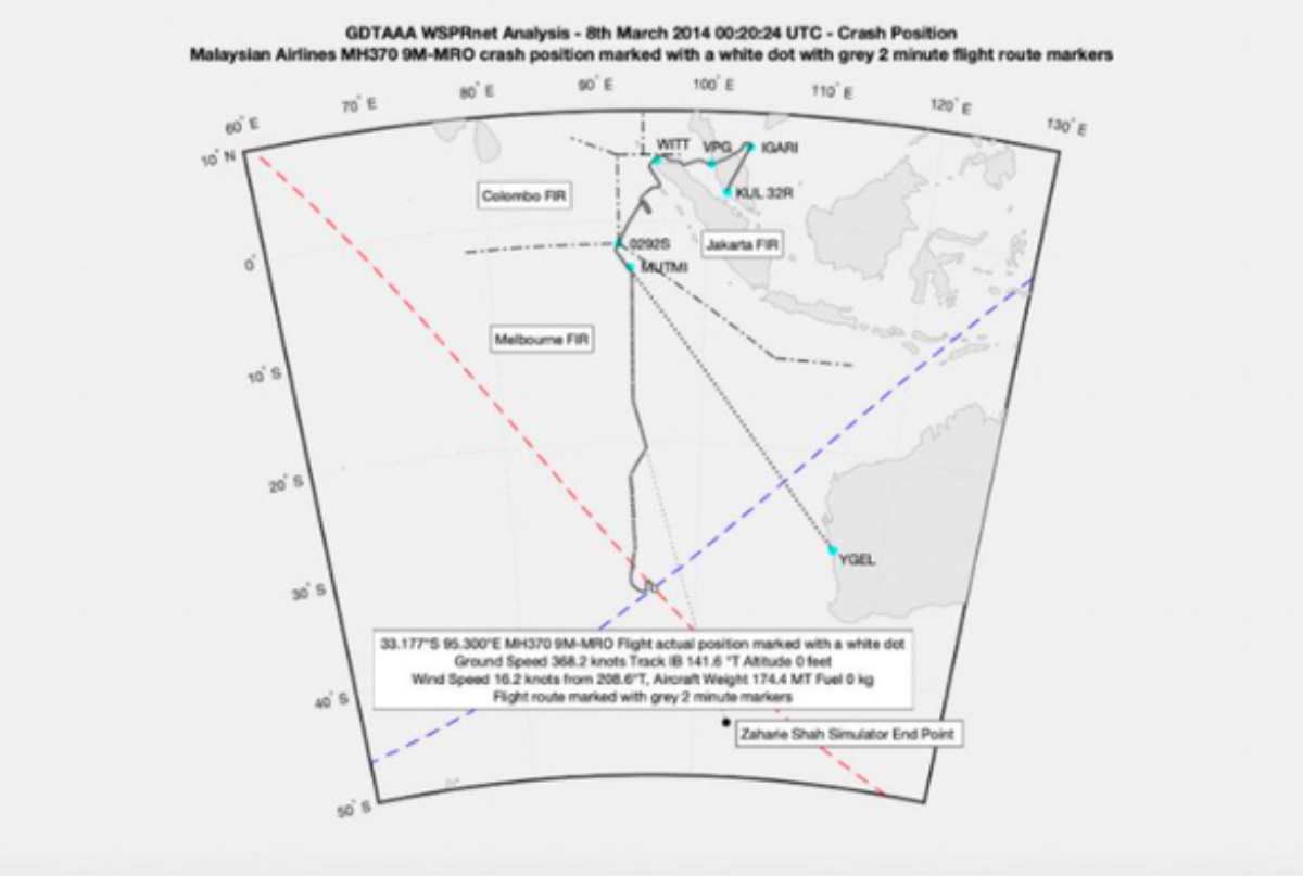 Đã xác định được vị trí chính xác của máy bay MH370? Ảnh 1