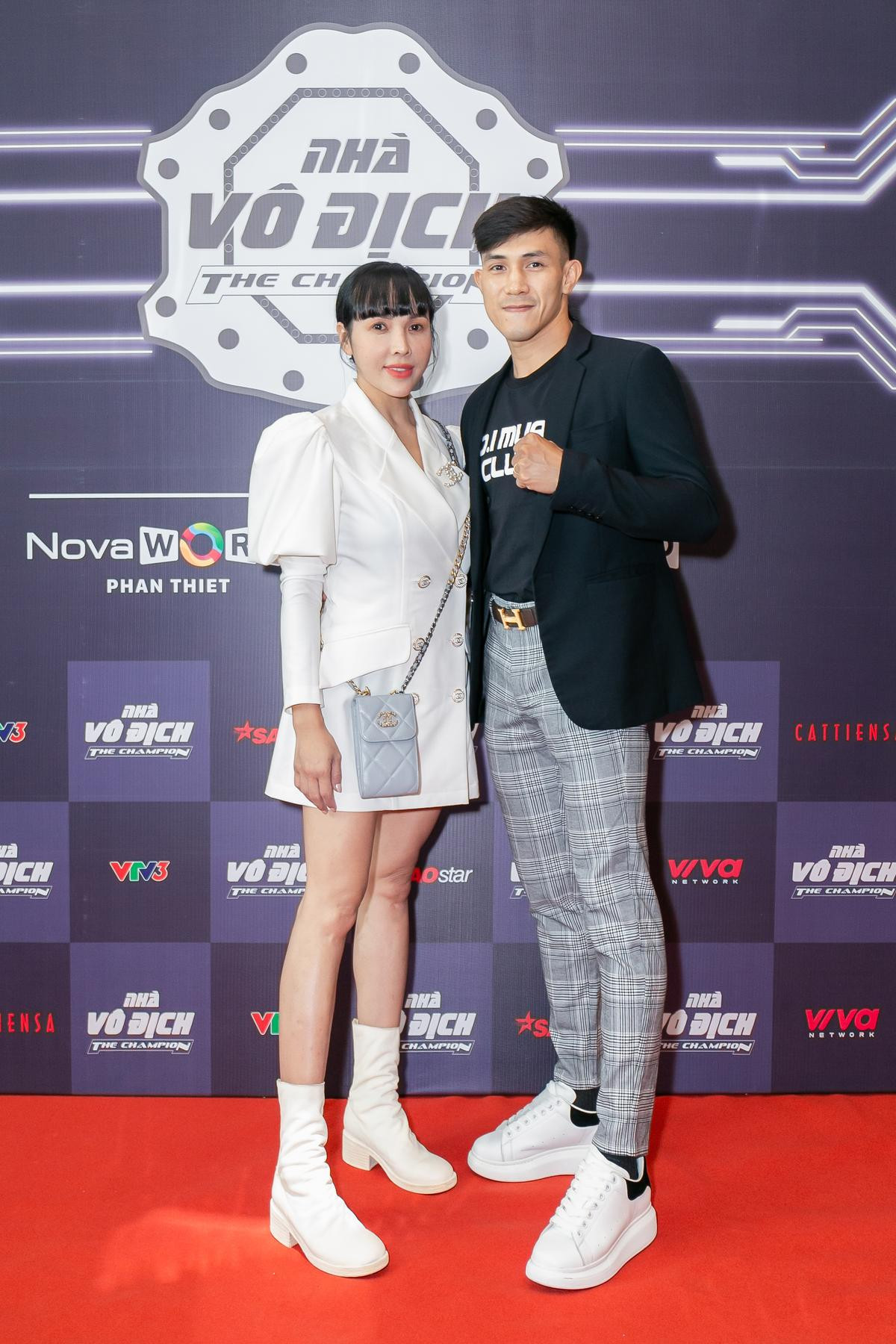 Nhật Kim Anh, Lợi Trần 'khuấy động' họp báo The Champion 2021, tiết lộ mong muốn chiến thắng bản thân Ảnh 17