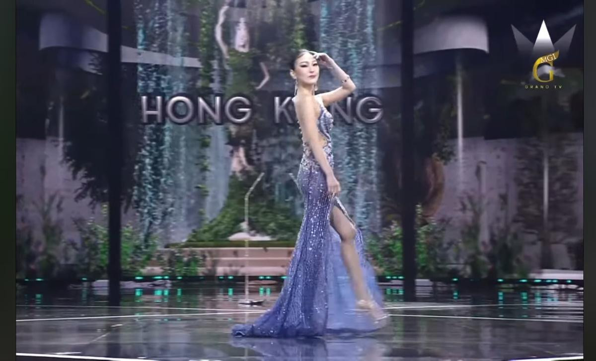 Không còn 'tấu hài', Miss Grand Hong Kong sang chảnh tuyệt đối đêm Bán kết, skill xoay thần sầu Ảnh 2