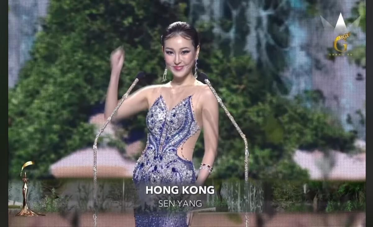 Không còn 'tấu hài', Miss Grand Hong Kong sang chảnh tuyệt đối đêm Bán kết, skill xoay thần sầu Ảnh 5