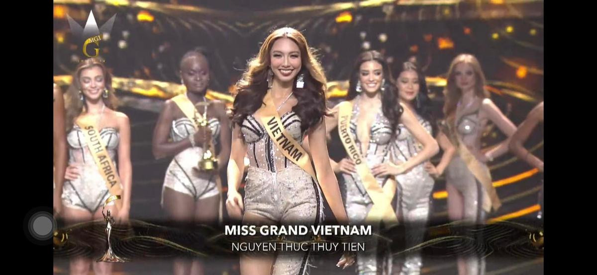 Thùy Tiên được xướng tên vào Top 20 Miss Grand International 2021, fan tự hào sung sướng Ảnh 2