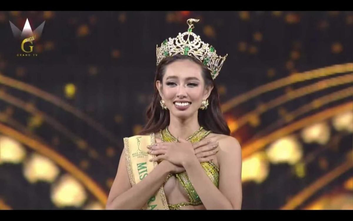 Thu Trang, Nam Thư, Chi Dân cùng dàn sao Việt chúc mừng Thùy Tiên đăng quang Miss Grand International Ảnh 1