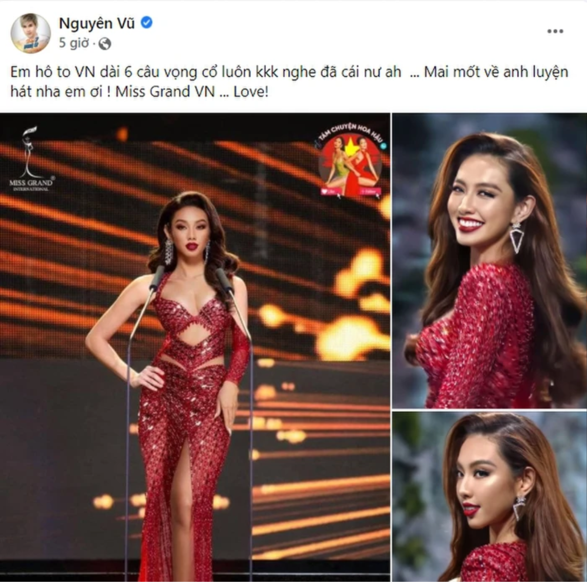 Vừa đăng quang Miss Grand International, Thùy Tiên đã được netizen gợi ý 'đổi nghề' Ảnh 3