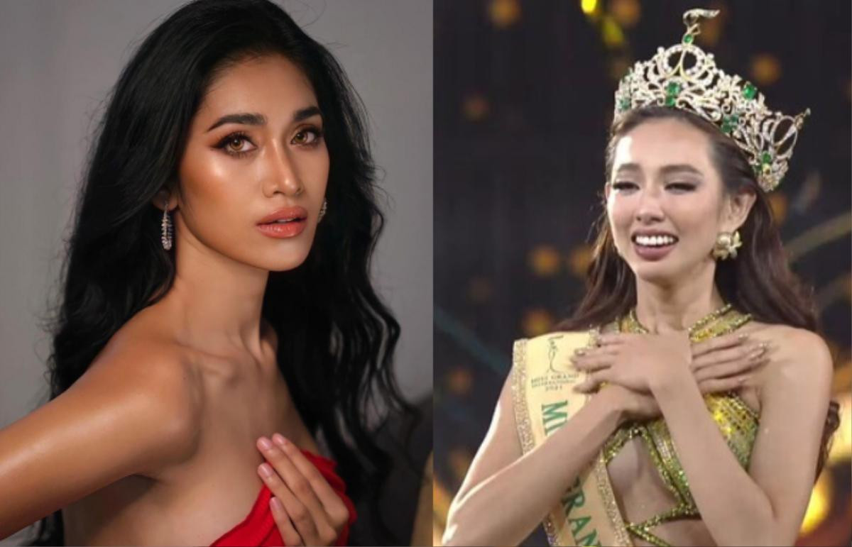 Thuỳ Tiên bị đại diện Campuchia chơi xấu ở Miss Grand International 2021 Ảnh 1