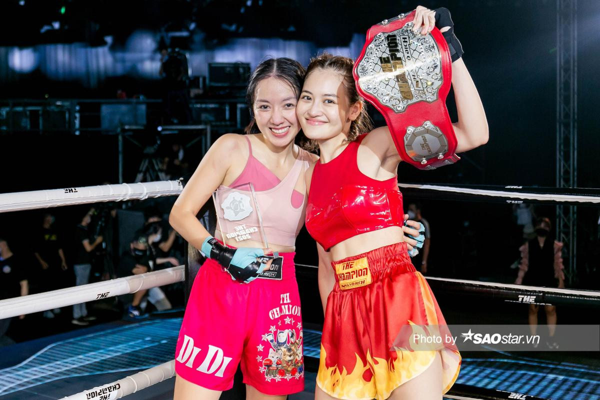 Tập 2 The Champion: Thuỳ Anh áp đảo giành thế chủ động, hạ gục đối thủ 'lì đòn' Băng Di Ảnh 5