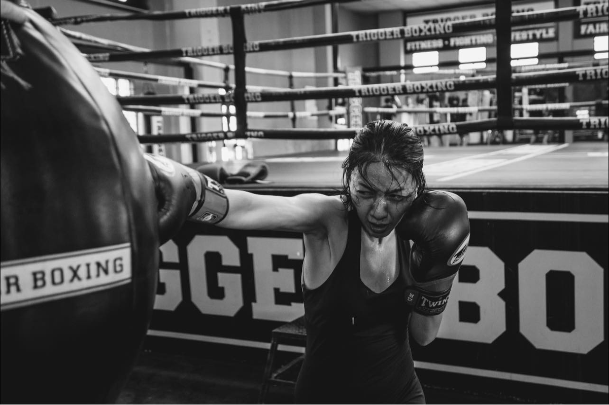 Băng Di chia sẻ về quá trình tập luyện boxing: 'Mệt chứ không bỏ' Ảnh 2