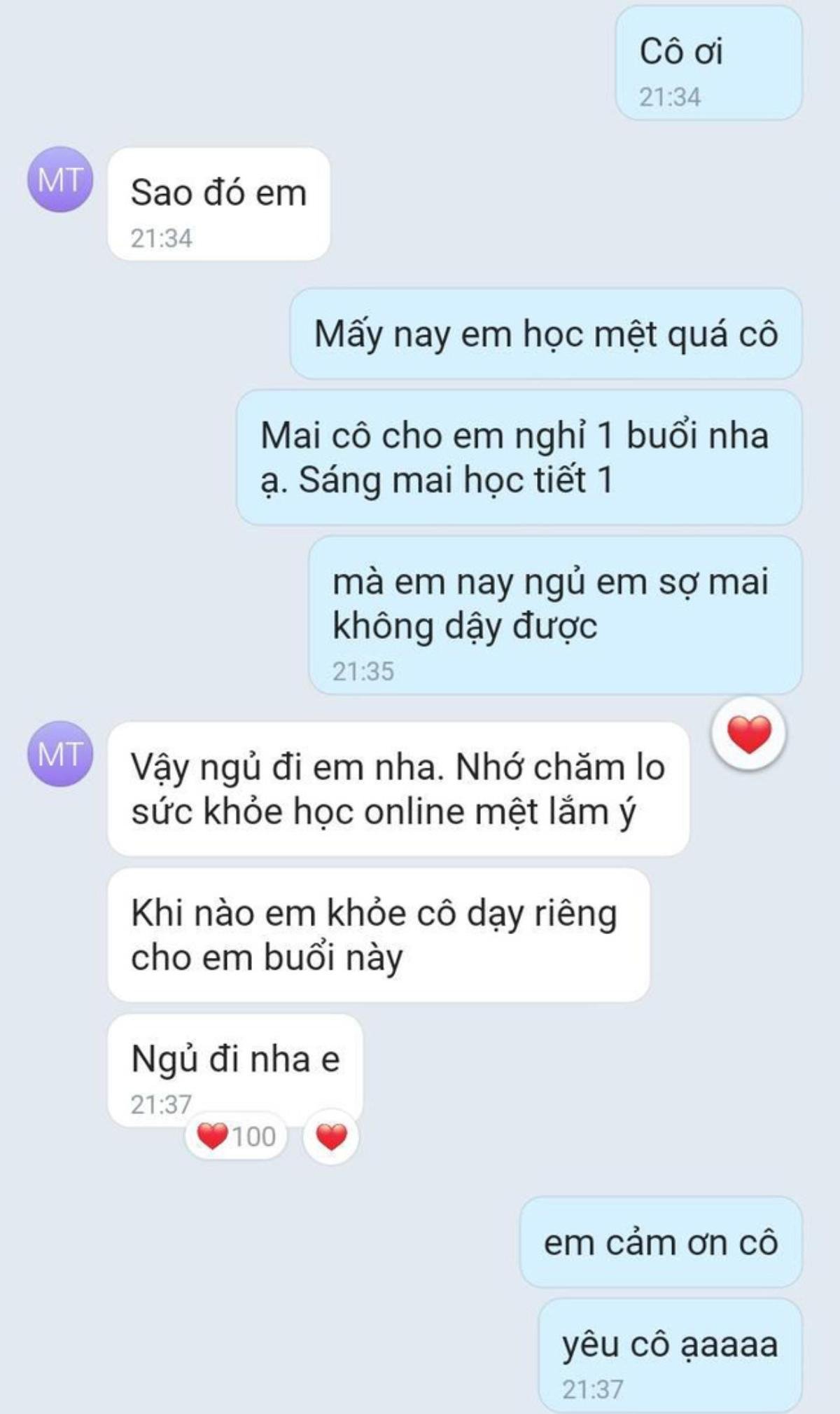 Xin cô giáo nghỉ một buổi, nam sinh không những được đồng ý mà còn nhận thêm lời hồi đáp cực dễ thương Ảnh 1