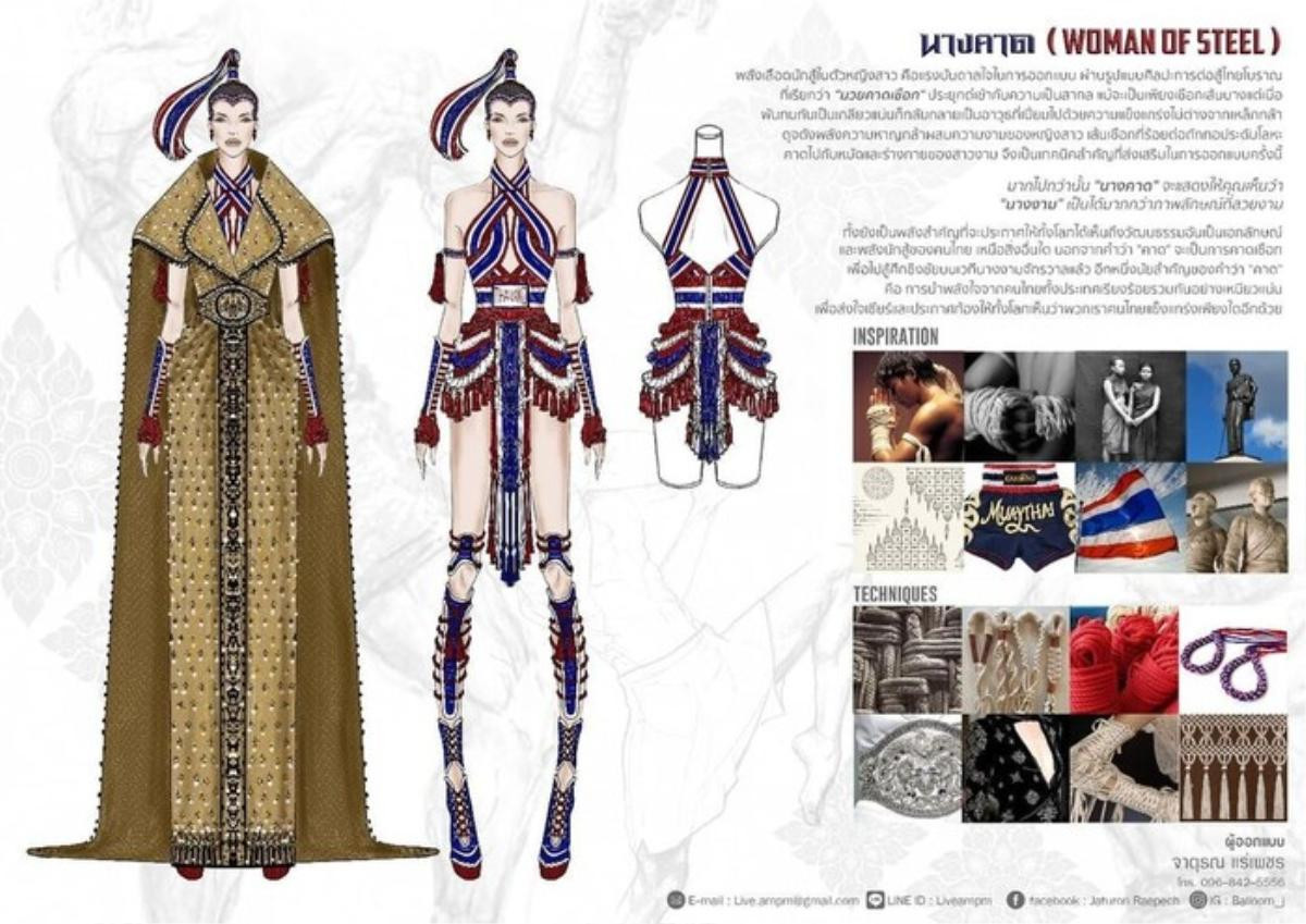 Trước Bán kết, Miss Universe Thái Lan tung clip National Costume siêu đỉnh, quyết giật trọn giải thưởng Ảnh 5