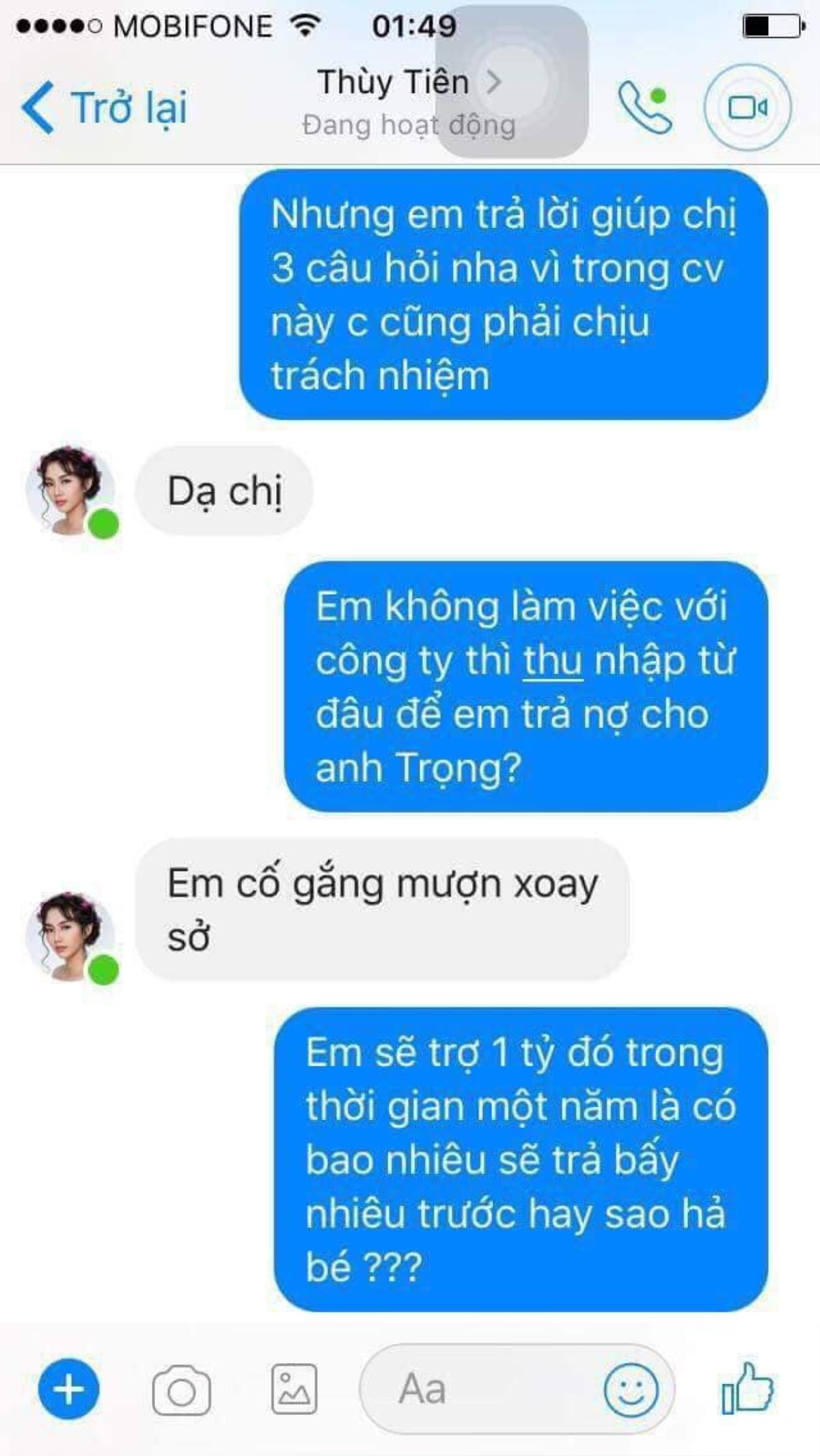 Chị gái Đặng Thu Thảo tung tin nhắn vay nợ của Hoa hậu Thuỳ Tiên cùng kết quả điều tra vụ việc 'lừa đảo' Ảnh 3