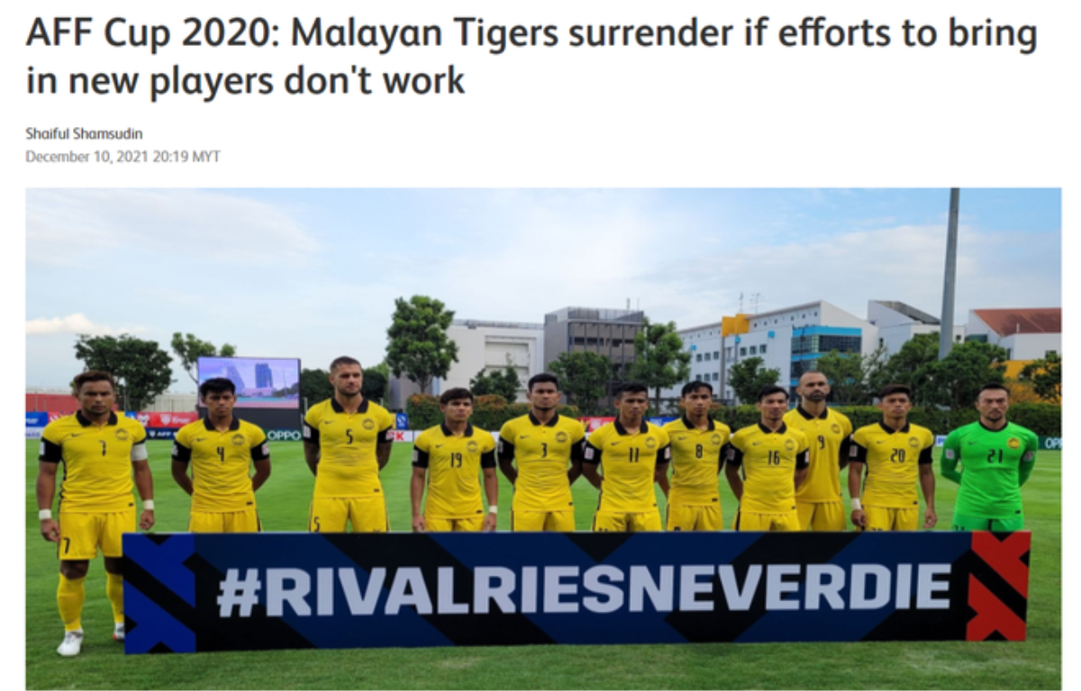 Chấn động AFF Cup 2020: Malaysia doạ bỏ giải, có thể nghỉ đá với Việt Nam? Ảnh 1