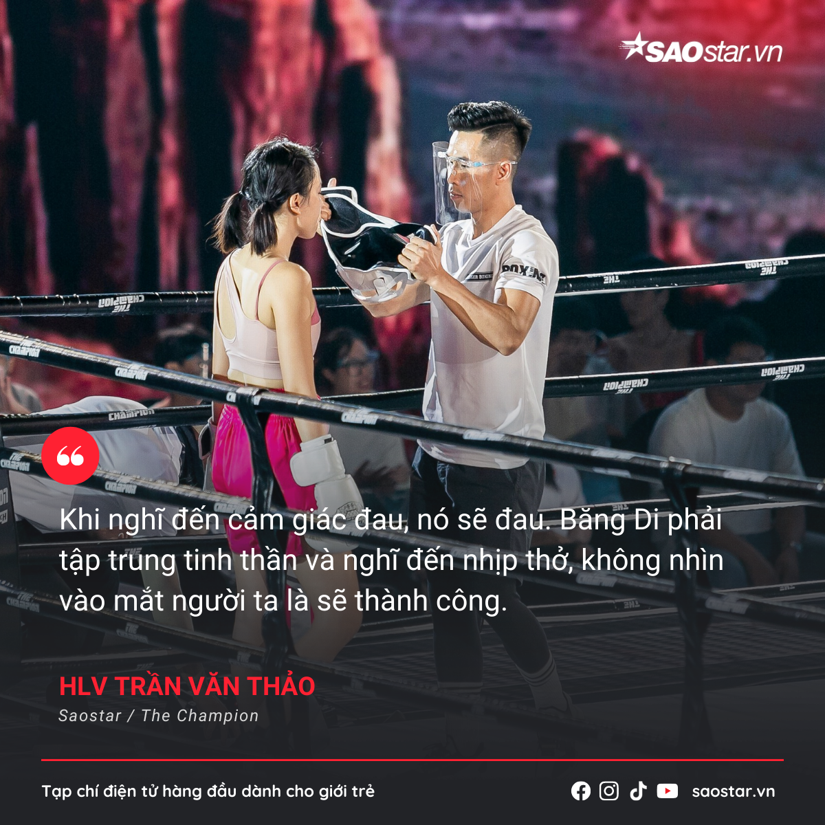 Những phát ngôn 'đắt xắt ra miếng' trong trận đấu 'nảy lửa' giữa Băng Di và Thùy Anh tại The Champion Ảnh 5