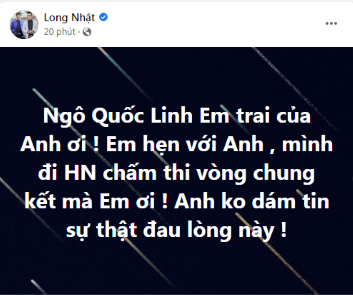 Lâm Khánh Chi đau xót, Long Nhật tiết lộ lời hứa dang dở của ca sĩ Ngô Quốc Linh lúc sinh thời Ảnh 2