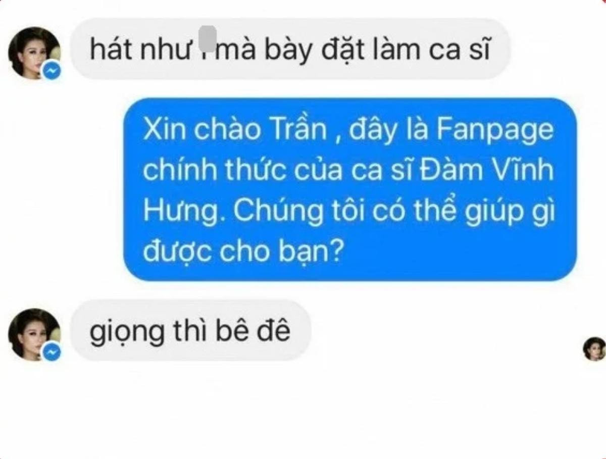 Rầm rộ tin nhắn Trang Khàn chê bai Đàm Vĩnh Hưng, thực hư thế nào? Ảnh 1