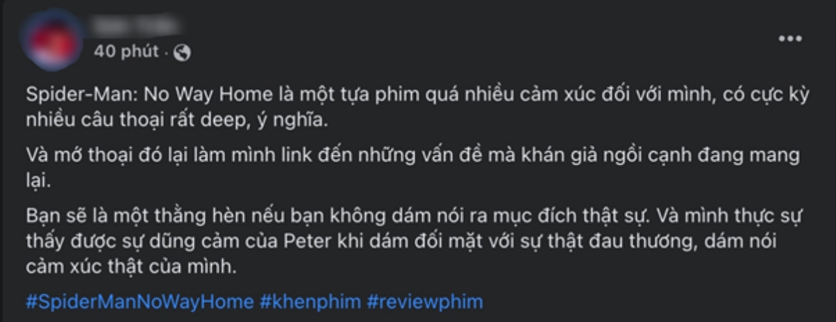 Phản ứng của khán giả sau khi ra rạp xem 'Spider-Man: No Way Home': Xuất sắc, bùng nổ hơn cả 'Endgame' Ảnh 8