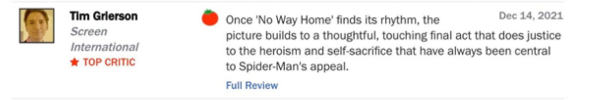 Phản ứng của khán giả sau khi ra rạp xem 'Spider-Man: No Way Home': Xuất sắc, bùng nổ hơn cả 'Endgame' Ảnh 18