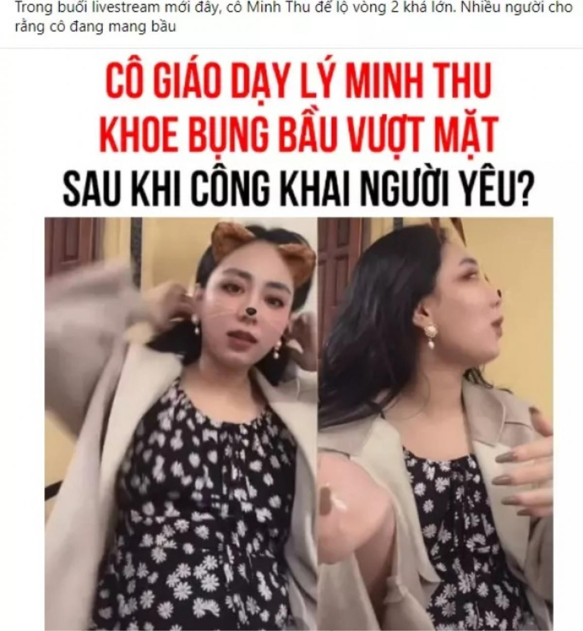 Lộ vòng 2 to bất thường, cô giáo Minh Thu khiến dân tình xôn xao với nghi vấn đang mang thai? Ảnh 5