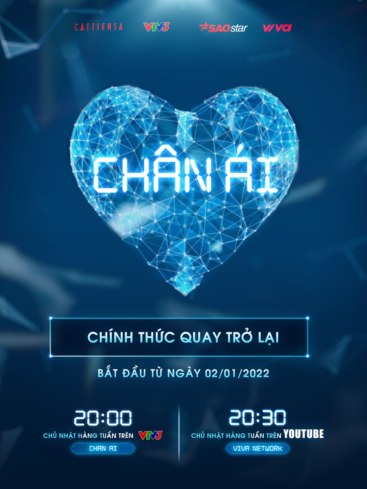 Chân Ái - Gameshow truyền hình hẹn hò 'hot' bậc nhất 2020 chính thức quay trở lại Ảnh 3