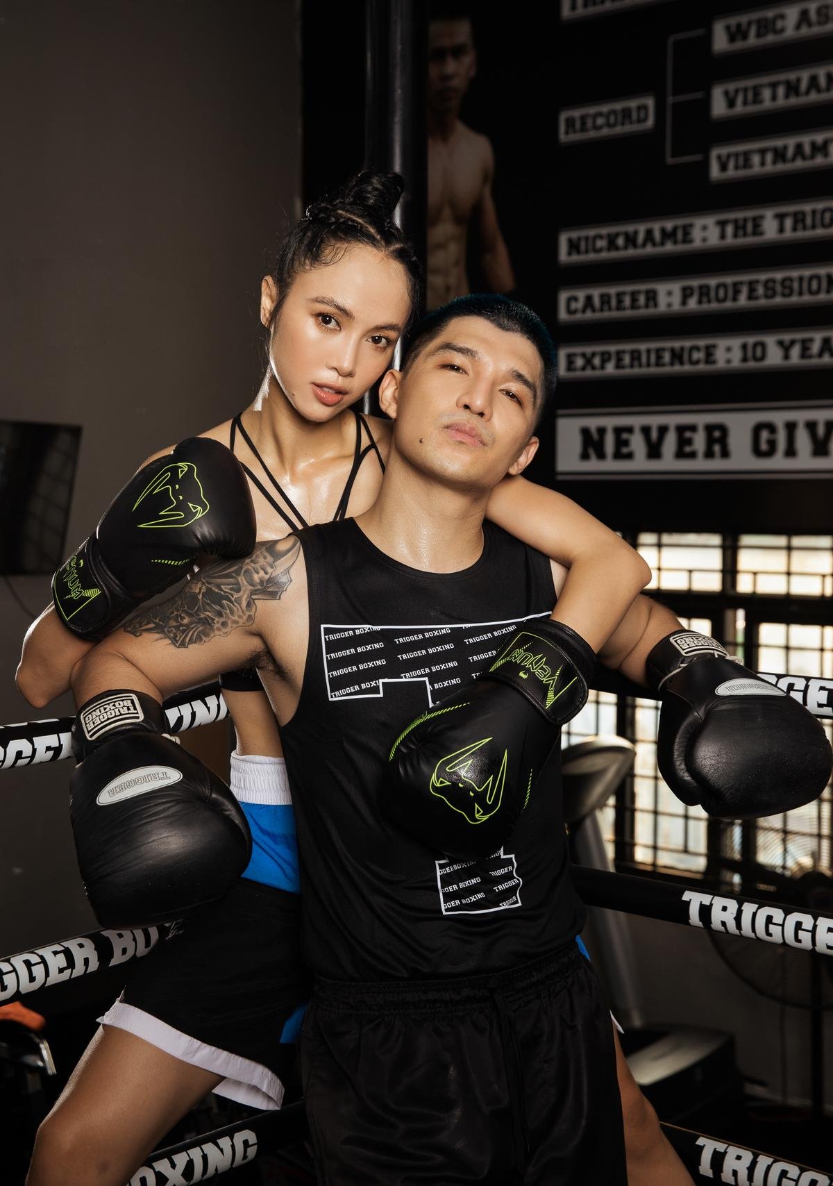 Hot quá đi, Vũ Ngọc Anh trở lại với hình tượng boxing girl, visual nổi bần bật cùng body săn chắc Ảnh 11