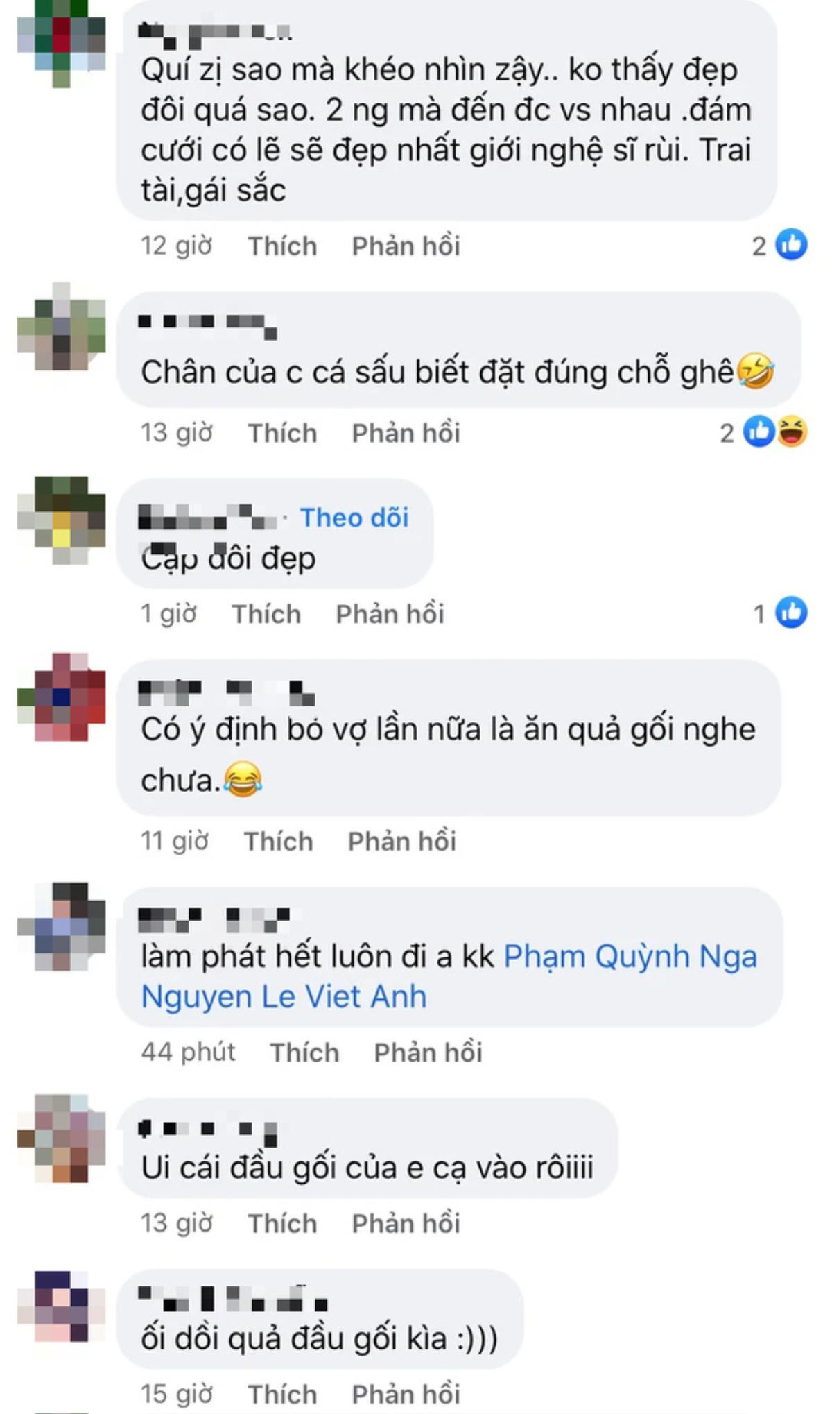 Quỳnh Nga bị chỉ trích khi bị netizen 'soi' tạo dáng chân sắp chạm vào phần nhạy cảm của Việt Anh Ảnh 3