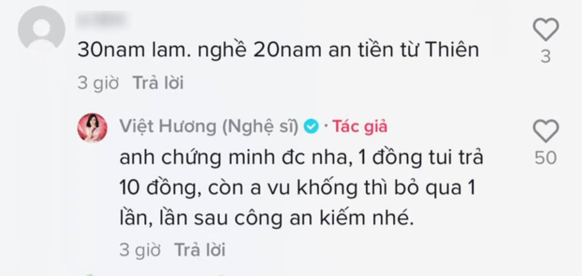 Bị anti-fan vu khống làm việc này suốt 20 năm, nghệ sĩ Việt Hương bức xúc, đòi ra Công an làm rõ sự việc Ảnh 2