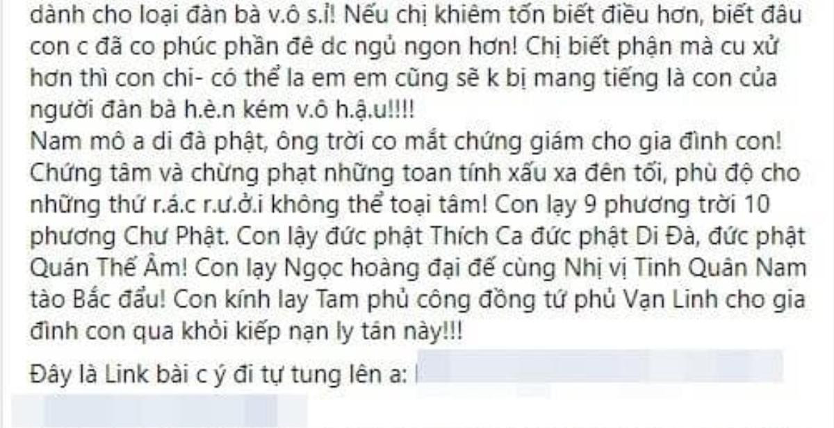 Một nữ ca sĩ Vbiz bất ngờ bị tố là tiểu tam, chửa đẻ với người đã có gia đình, còn gây sự với chính thất Ảnh 2