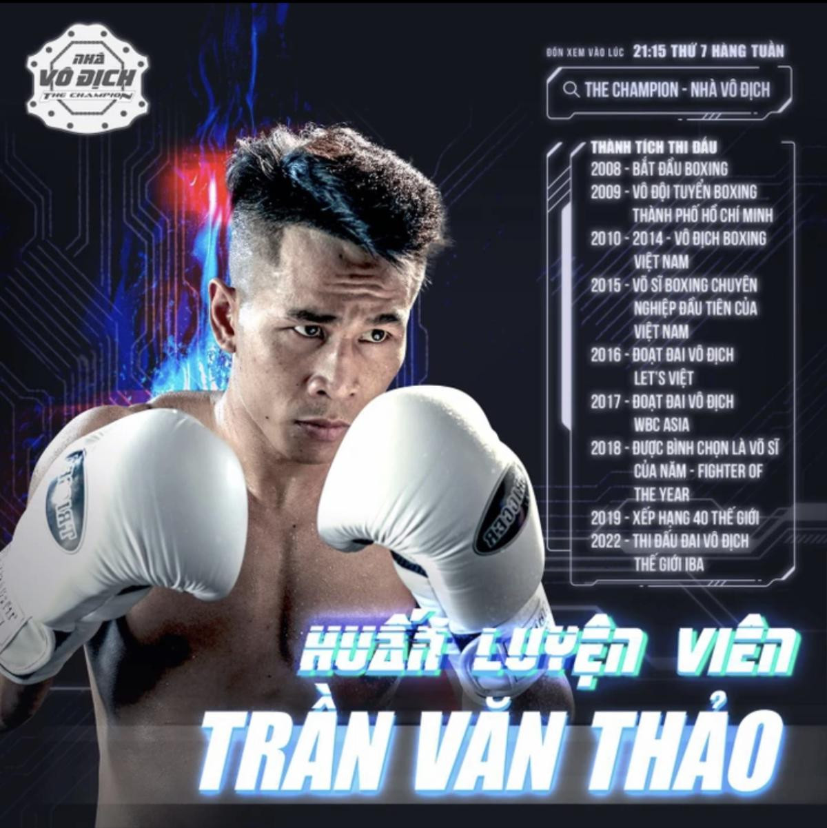 Tối nay, HLV The Champions Trần Văn Thảo đại chiến võ sĩ Thái Lan Ảnh 1