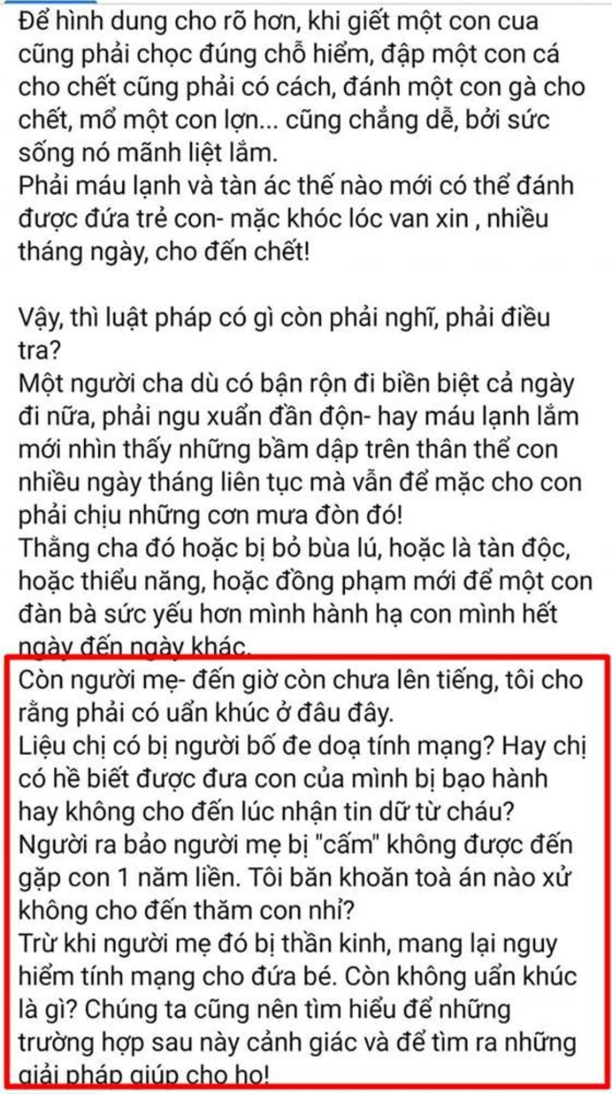 MC Phương Mai mắng nữ siêu mẫu nào đó là 'đạo đức giả' vì thắc mắc mẹ ruột bé gái 8 tuổi bị bạo hành Ảnh 3