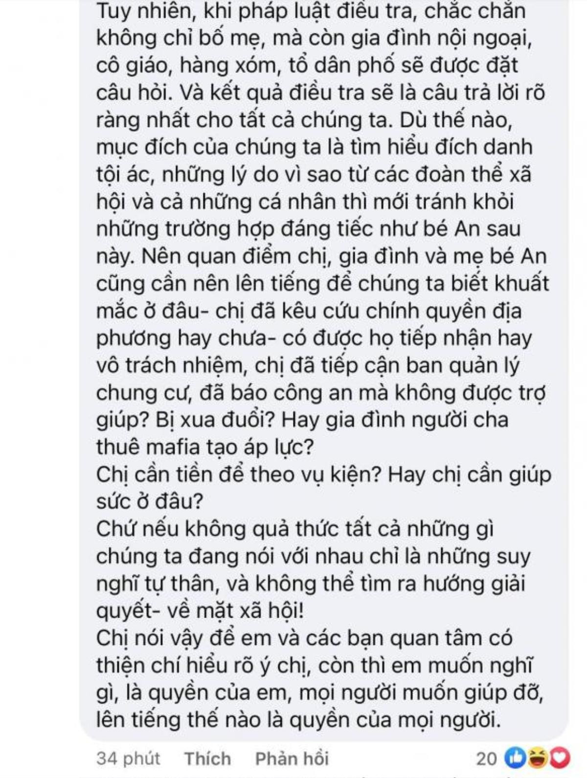 'Cãi tay đôi' với Phương Mai, Hà Anh cũng bẽ bàng xoá status và xin lỗi mẹ ruột bé gái 8 tuổi bị bạo hành Ảnh 4