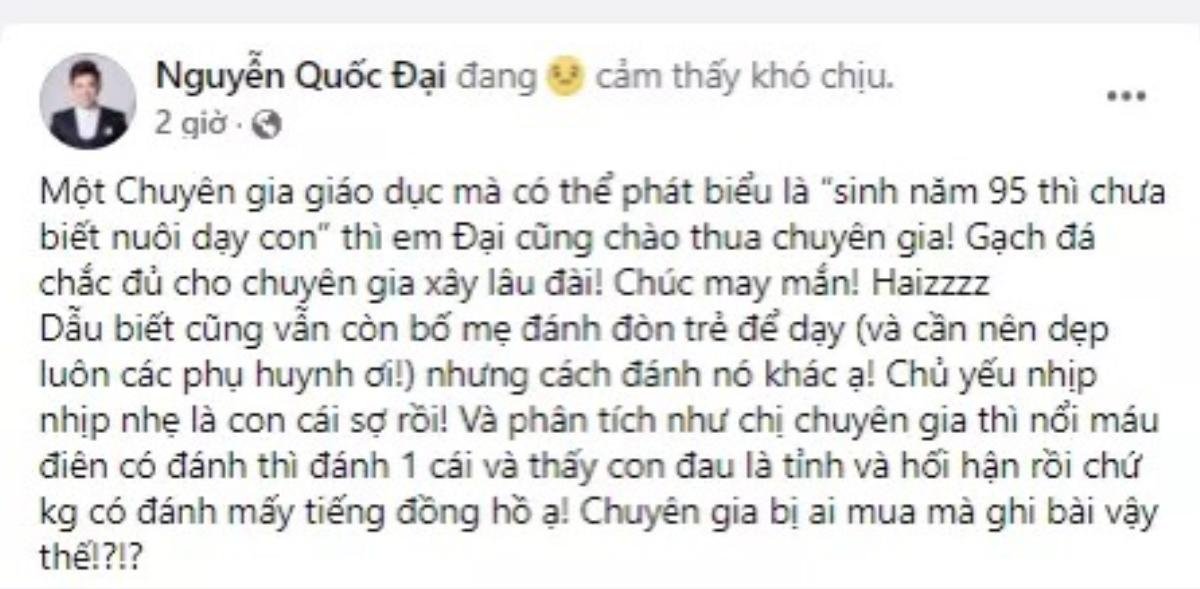 Sao Việt phản ứng gay gắt với phát ngôn về 'dì ghẻ' của chuyên gia giáo dục Ảnh 3