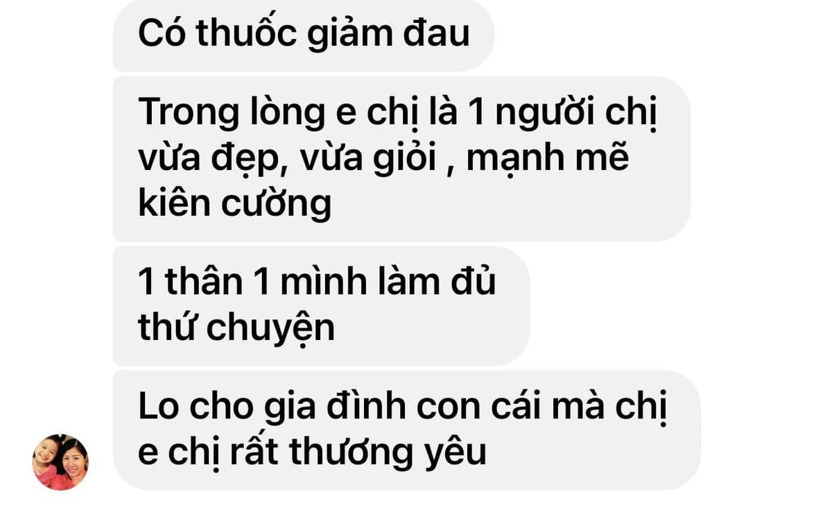 Đau lòng với dòng tin nhắn cuối của Hoa hậu Thu Hoài và em gái vừa lìa đời: 'Cầu cho em đi thanh thản' Ảnh 5