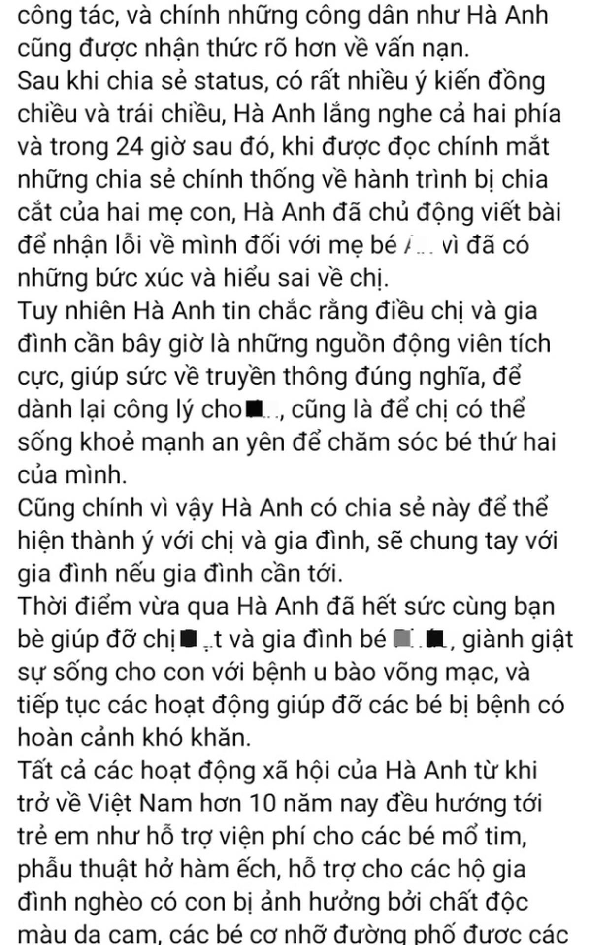 Hà Anh làm rõ nghi vấn PR sản phẩm trong chuyện bé gái 8 tuổi bị bạo hành đến tử vong? Ảnh 4