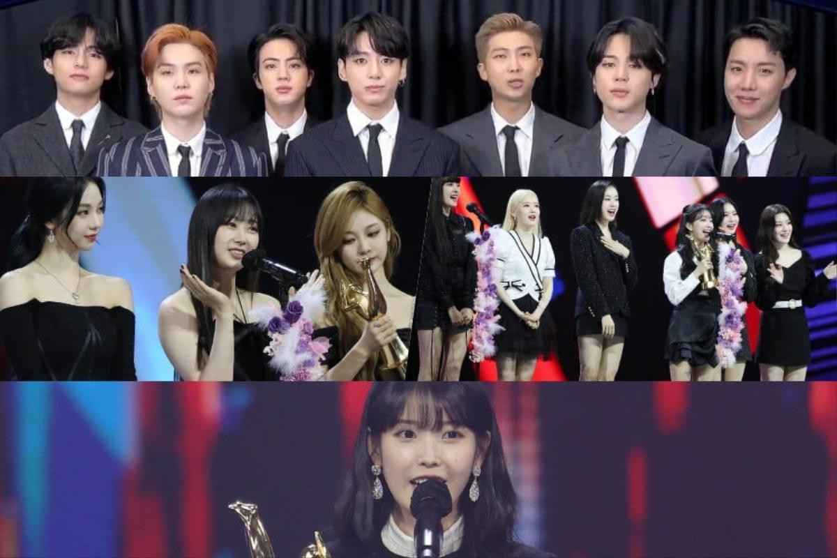 Kết quả Golden Disc Awards 2022: BTS và IU chia nhau Daesang, giải thưởng lớn của aespa gây tranh cãi Ảnh 1