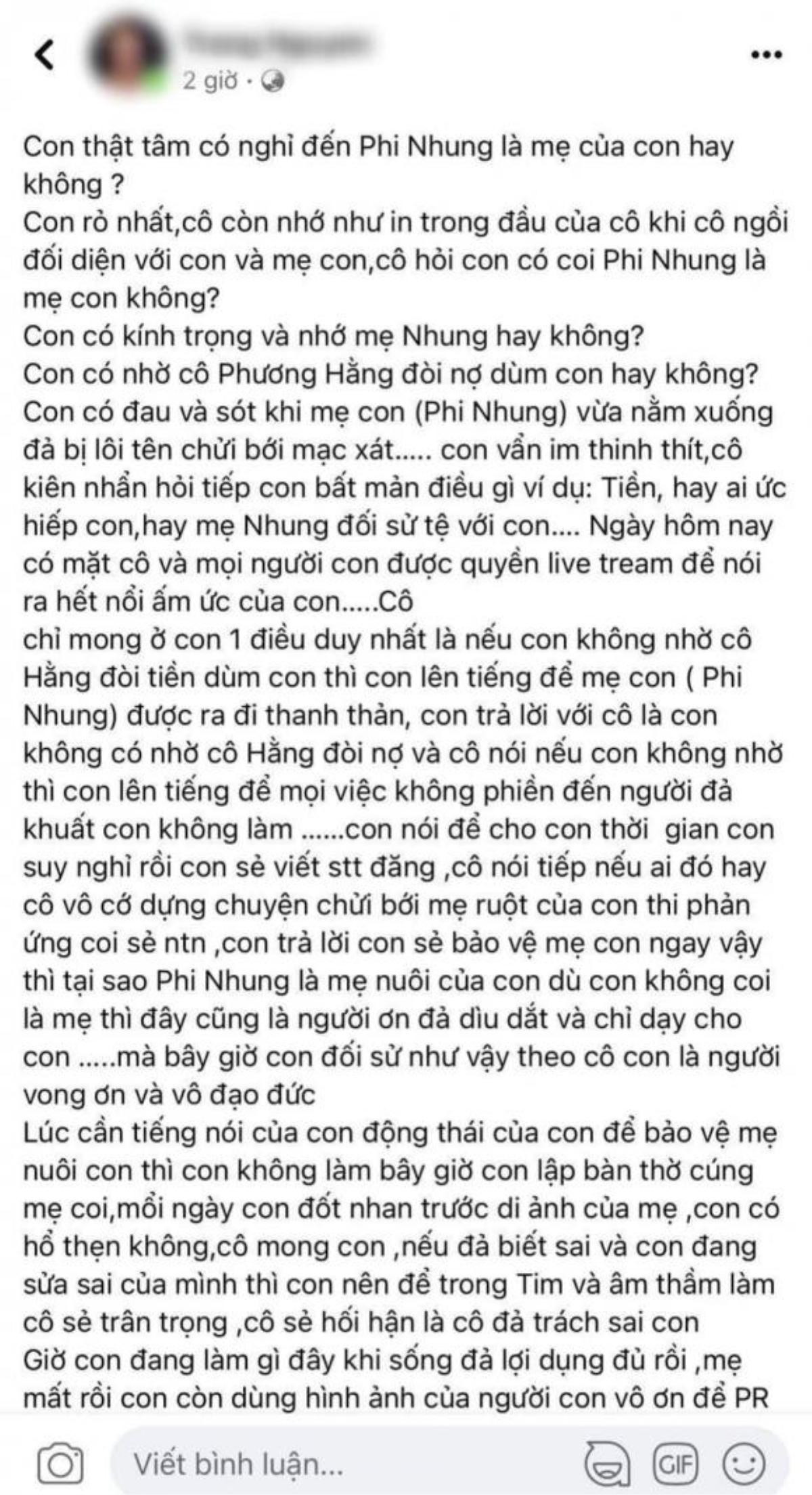 Hồ Văn Cường bị chỉ trích vì dùng hình ảnh của mẹ nuôi Phi Nhung để PR Ảnh 4