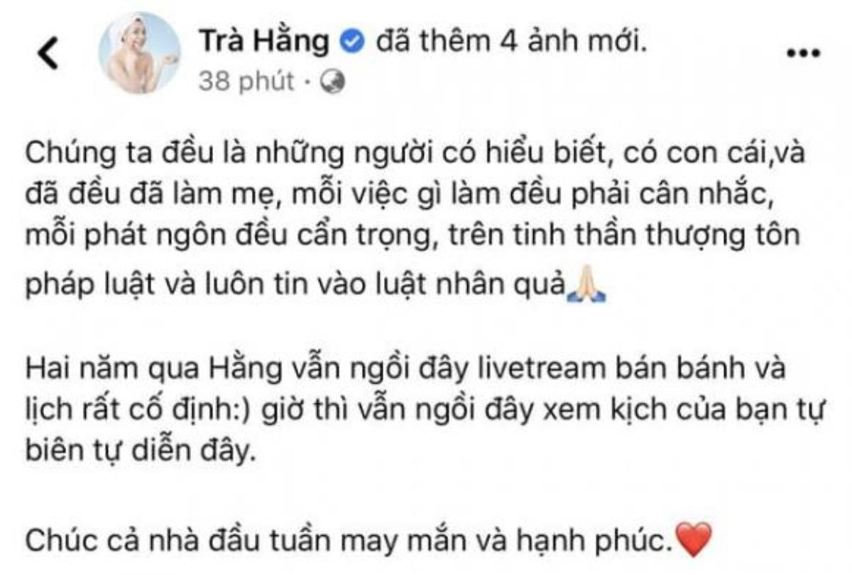 Trà Ngọc Hằng lên tiếng khi bị tố quỵt 2,5 tỷ đồng: 'Ngồi đây xem kịch của bạn tự biên tự diễn' Ảnh 2