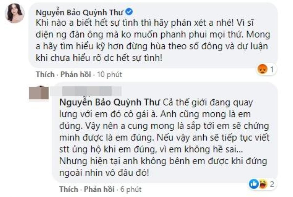 Quỳnh Thư ẩn ý Diệp Lâm Anh có lỗi, Đức Phạm không phanh phui vì sĩ diện đàn ông? Ảnh 3