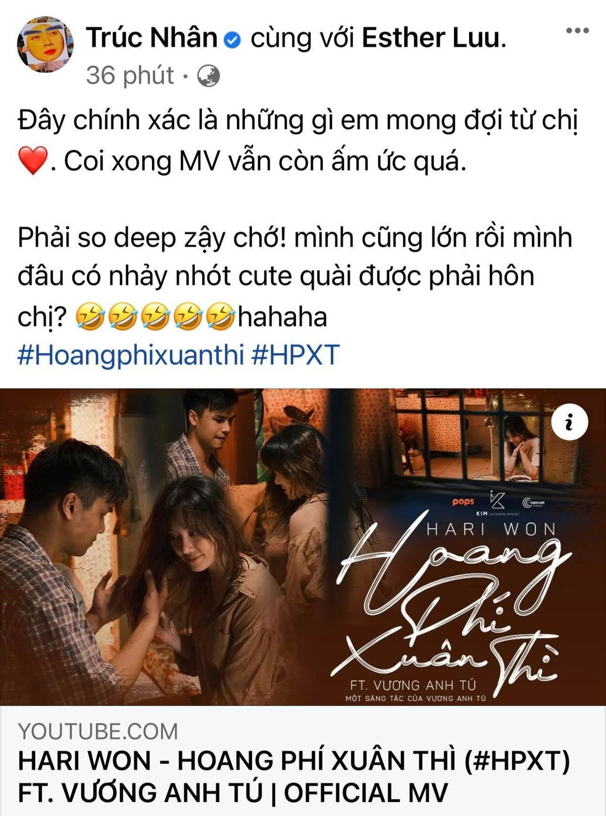 Hari Won nhận 'mưa' lời khen, Trúc Nhân phán câu 'xanh rờn': 'Phải vậy chớ, lớn rồi đâu nhảy nhót hoài' Ảnh 2